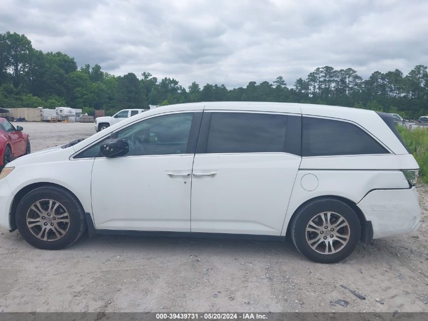 2011 Honda Odyssey Ex-L VIN: 5FNRL5H6XBB089052 Lot: 39439731