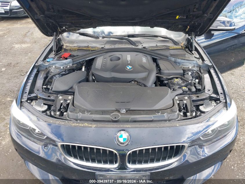 2018 BMW 430I Gran Coupe xDrive VIN: WBA4J3C53JBL03011 Lot: 39439737