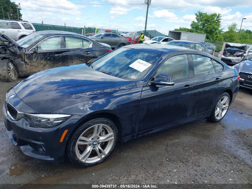 2018 BMW 430I Gran Coupe xDrive VIN: WBA4J3C53JBL03011 Lot: 39439737