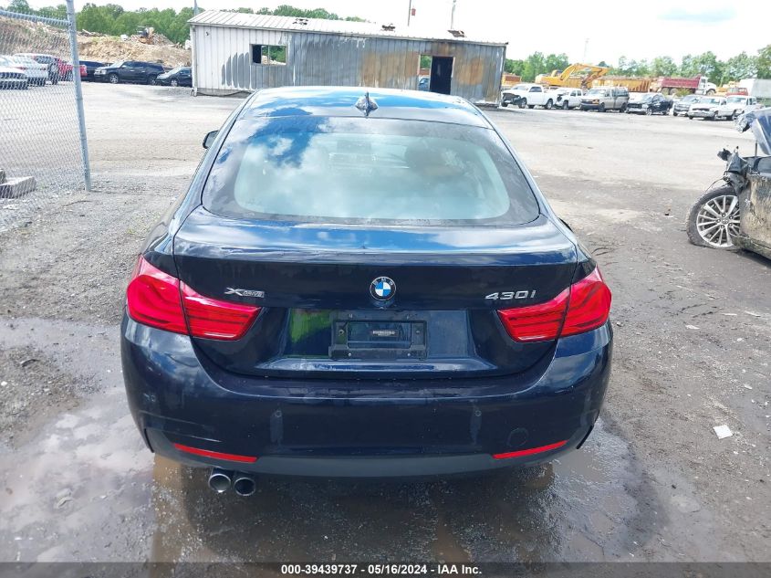 2018 BMW 430I Gran Coupe xDrive VIN: WBA4J3C53JBL03011 Lot: 39439737