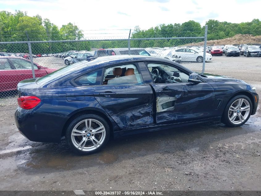 2018 BMW 430I Gran Coupe xDrive VIN: WBA4J3C53JBL03011 Lot: 39439737