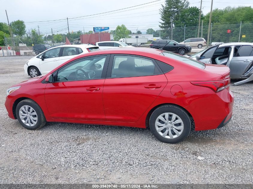2022 Hyundai Accent Se VIN: 3KPC24A66NE170072 Lot: 39439740