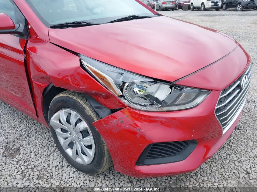 2022 Hyundai Accent Se VIN: 3KPC24A66NE170072 Lot: 39439740