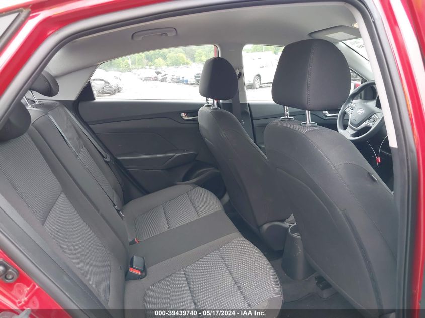 2022 Hyundai Accent Se VIN: 3KPC24A66NE170072 Lot: 39439740