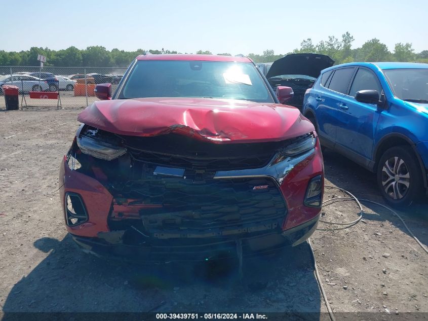 2022 Chevrolet Blazer Awd Rs VIN: 3GNKBKRS9NS138873 Lot: 39439751