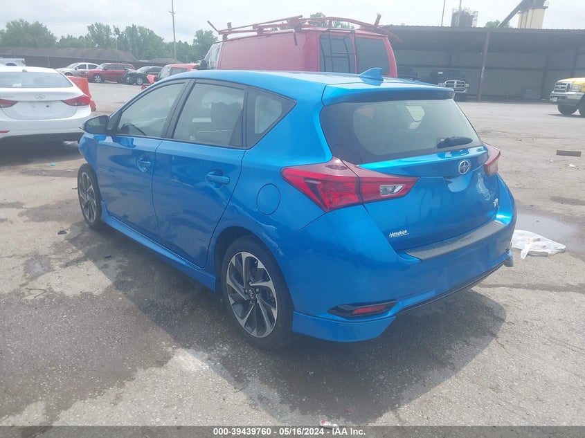 2016 Scion Im VIN: JTNKARJE6GJ507750 Lot: 39439760
