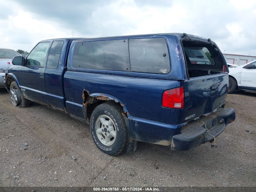 1GCDT19X038163607 | 2003 CHEVROLET S-10