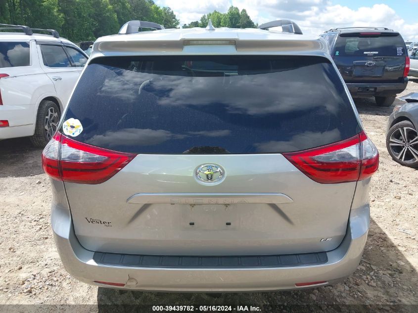 2020 Toyota Sienna Le VIN: 5TDKZ3DC8LS027050 Lot: 39439782