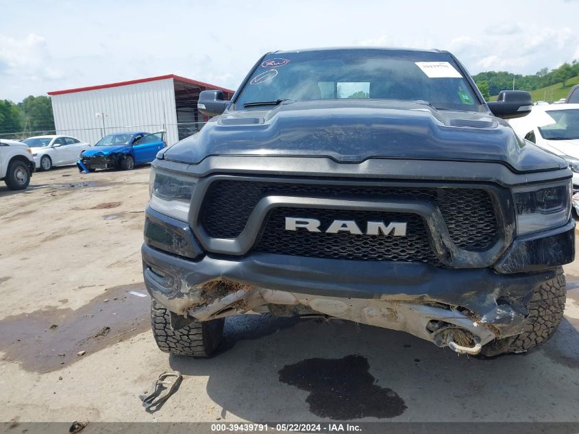 2019 Ram 1500 Rebel 4X4 5'7 Box VIN: 1C6SRFLTXKN648773 Lot: 39439791