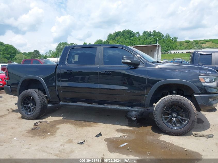 2019 Ram 1500 Rebel 4X4 5'7 Box VIN: 1C6SRFLTXKN648773 Lot: 39439791