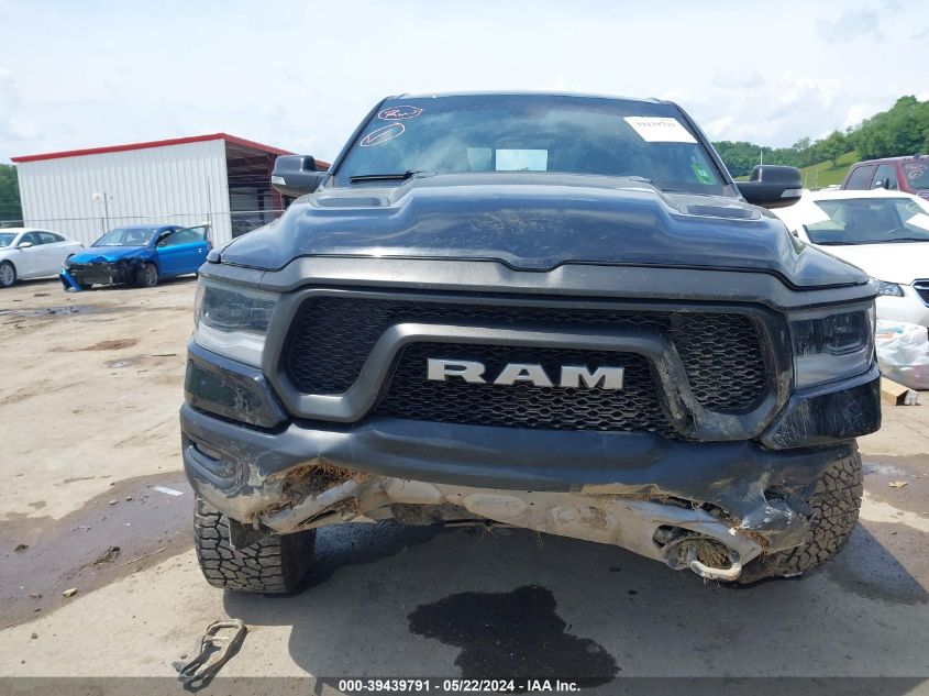 2019 Ram 1500 Rebel 4X4 5'7 Box VIN: 1C6SRFLTXKN648773 Lot: 39439791