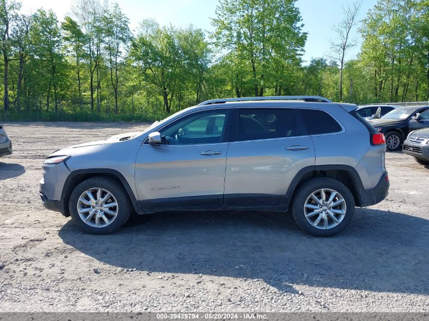 2016 Jeep Cherokee Limited VIN: 1C4PJMDBXGW152390 Lot: 39439794