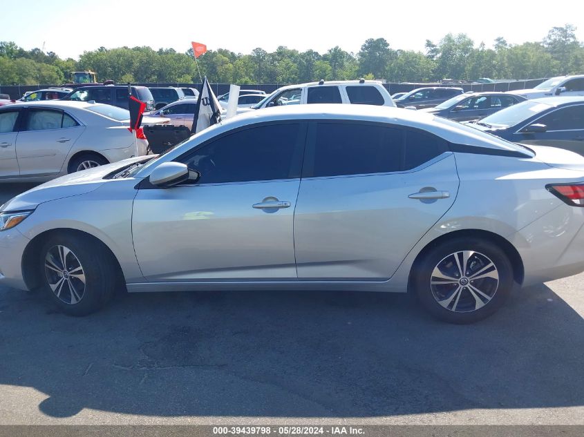 2021 Nissan Sentra Sv Xtronic Cvt VIN: 3N1AB8CV9MY311610 Lot: 39439798