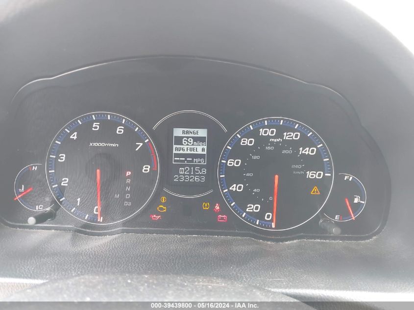 2007 Acura Tsx VIN: JH4CL96997C013299 Lot: 39439800