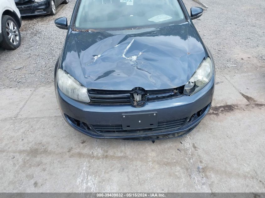 2013 Volkswagen Golf 2.5L 4-Door VIN: WVWDB7AJ8DW002173 Lot: 39439832