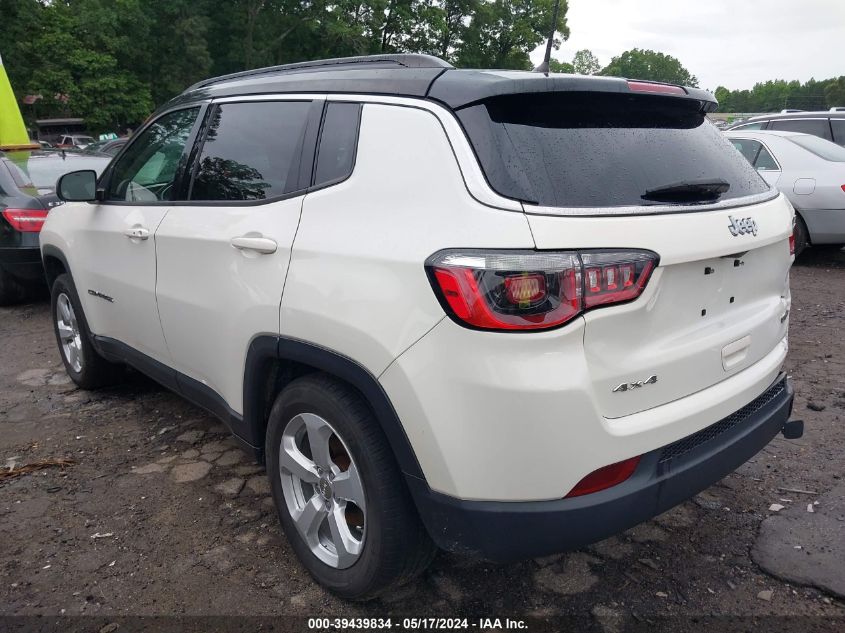 2018 Jeep Compass Latitude 4X4 VIN: 3C4NJDBB5JT143538 Lot: 39439834