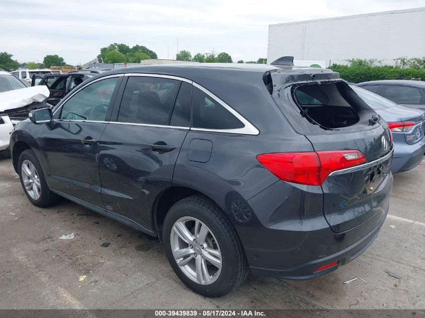 2015 Acura Rdx VIN: 5J8TB3H38FL018360 Lot: 39439839