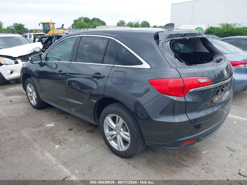 2015 Acura Rdx VIN: 5J8TB3H38FL018360 Lot: 39439839