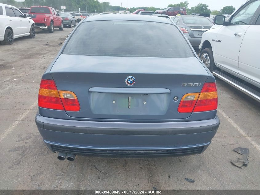 2002 BMW 330I VIN: WBAEV53432KM17717 Lot: 39439849