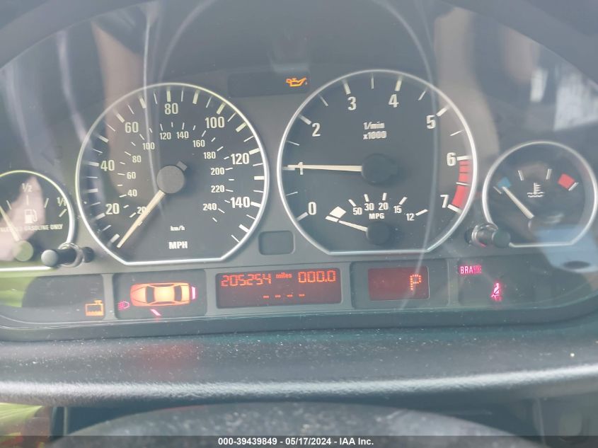 2002 BMW 330I VIN: WBAEV53432KM17717 Lot: 39439849