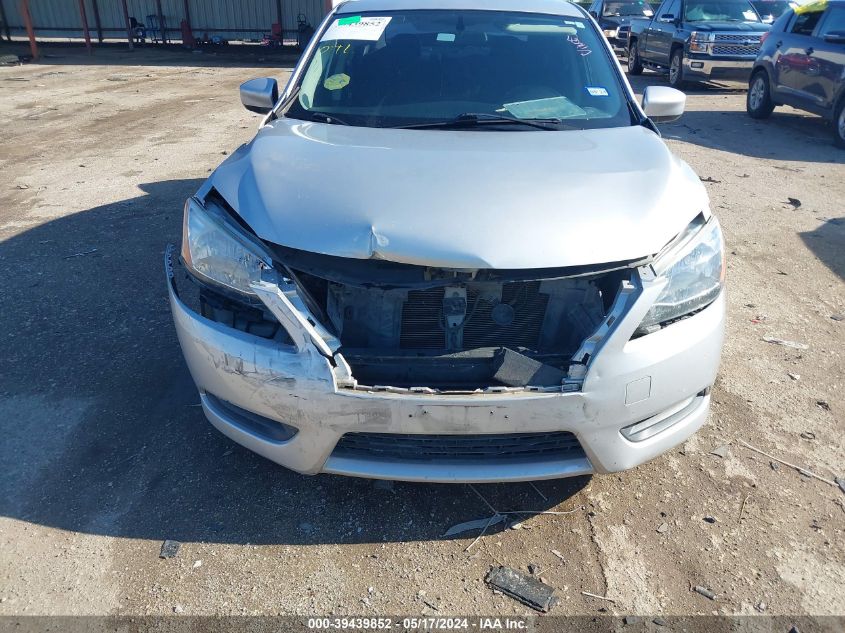 2014 Nissan Sentra Sv VIN: 3N1AB7AP3EY231848 Lot: 39439852