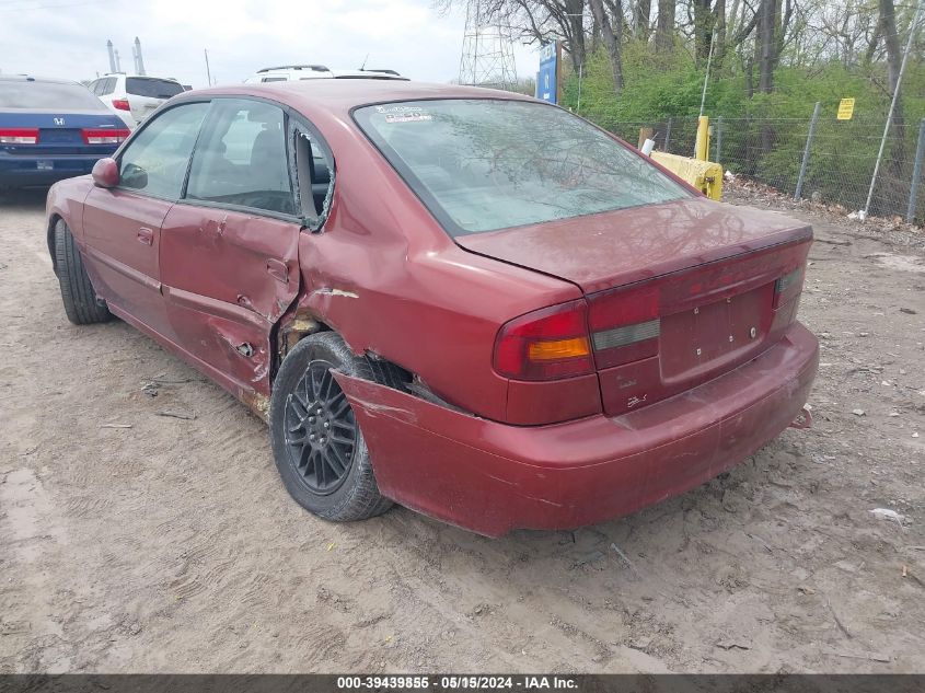 2003 Subaru Legacy L/L W/Special Edition Package VIN: 4S3BE635237215508 Lot: 39439855