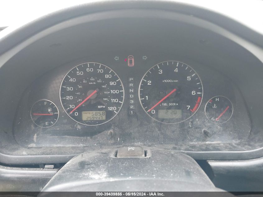 2003 Subaru Legacy L/L W/Special Edition Package VIN: 4S3BE635237215508 Lot: 39439855