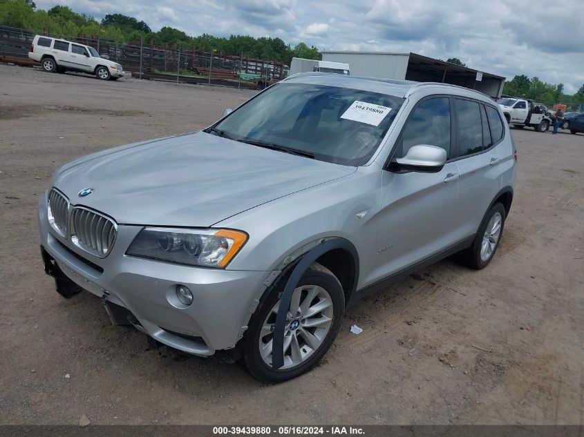 2014 BMW X3 xDrive28I VIN: 5UXWX9C59E0D30147 Lot: 39439880