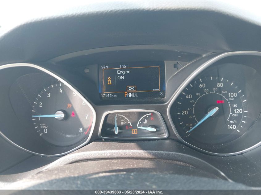 2015 Ford Focus Se VIN: 1FADP3F22FL381807 Lot: 39439883