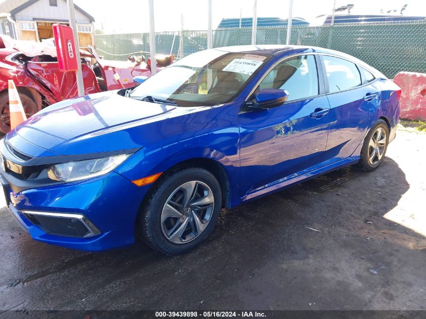 2019 Honda Civic Lx VIN: 2HGFC2F62KH561129 Lot: 39439898