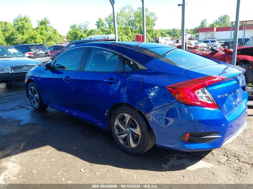 2019 Honda Civic Lx VIN: 2HGFC2F62KH561129 Lot: 39439898