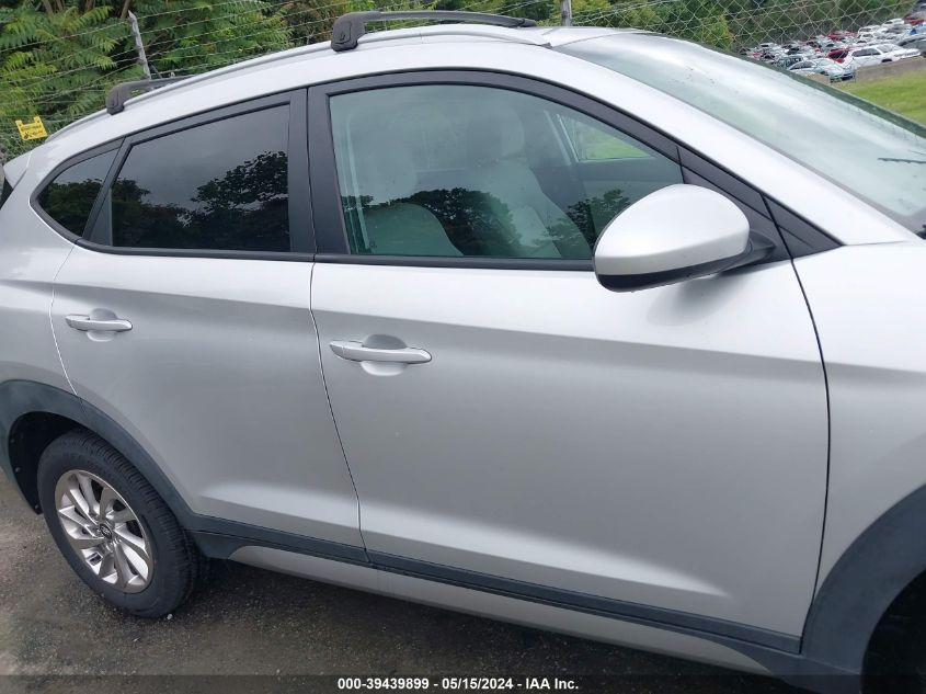 2017 Hyundai Tucson Se VIN: KM8J3CA40HU273048 Lot: 39439899