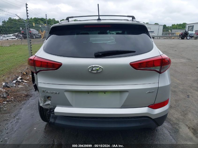 2017 Hyundai Tucson Se VIN: KM8J3CA40HU273048 Lot: 39439899