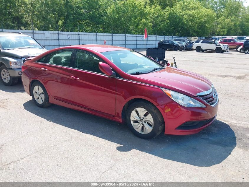 2014 Hyundai Sonata Gls VIN: 5NPEB4AC3EH816467 Lot: 39439904