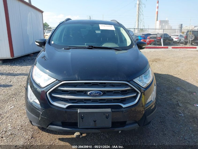 2019 Ford Ecosport Se VIN: MAJ6S3GL8KC265777 Lot: 39439910