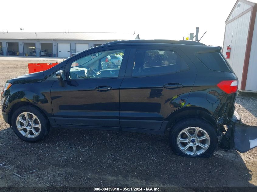 2019 Ford Ecosport Se VIN: MAJ6S3GL8KC265777 Lot: 39439910