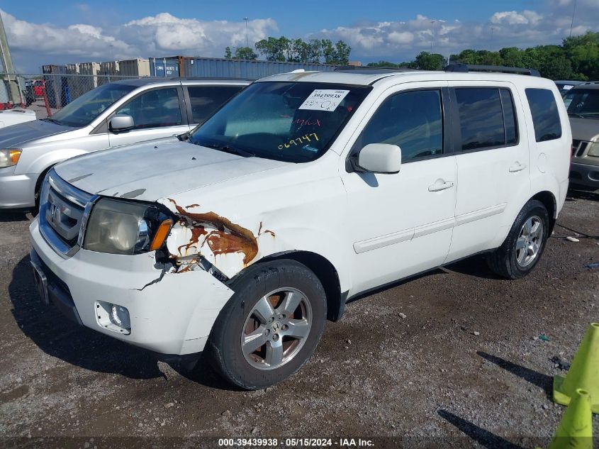 2011 Honda Pilot Ex-L VIN: 5FNYF4H73BB069747 Lot: 39439938