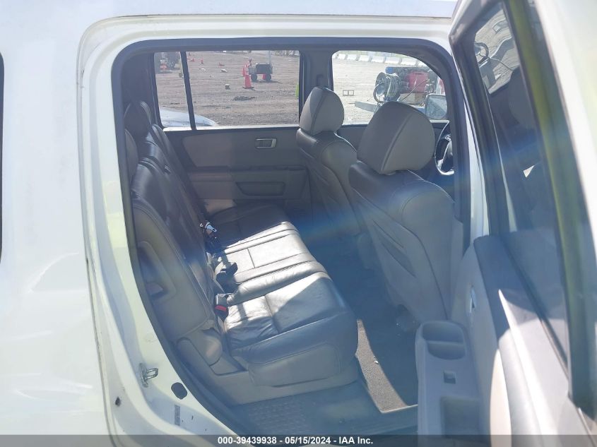 2011 Honda Pilot Ex-L VIN: 5FNYF4H73BB069747 Lot: 39439938