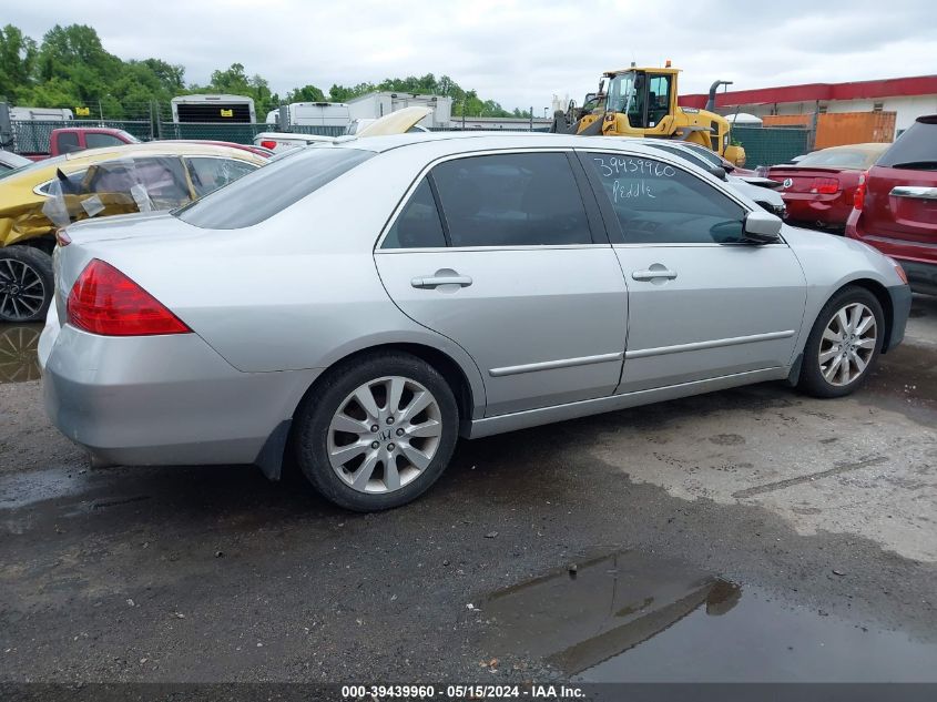 2007 Honda Accord 3.0 Ex VIN: 1HGCM66517A028984 Lot: 39439960