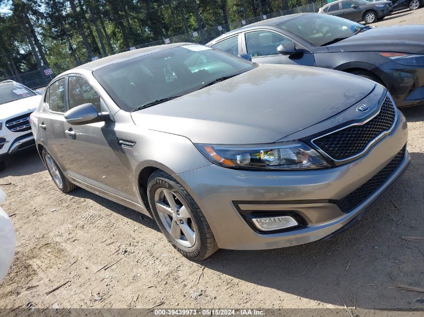 2014 Kia Optima Lx VIN: 5XXGM4A79EG302530 Lot: 39439973