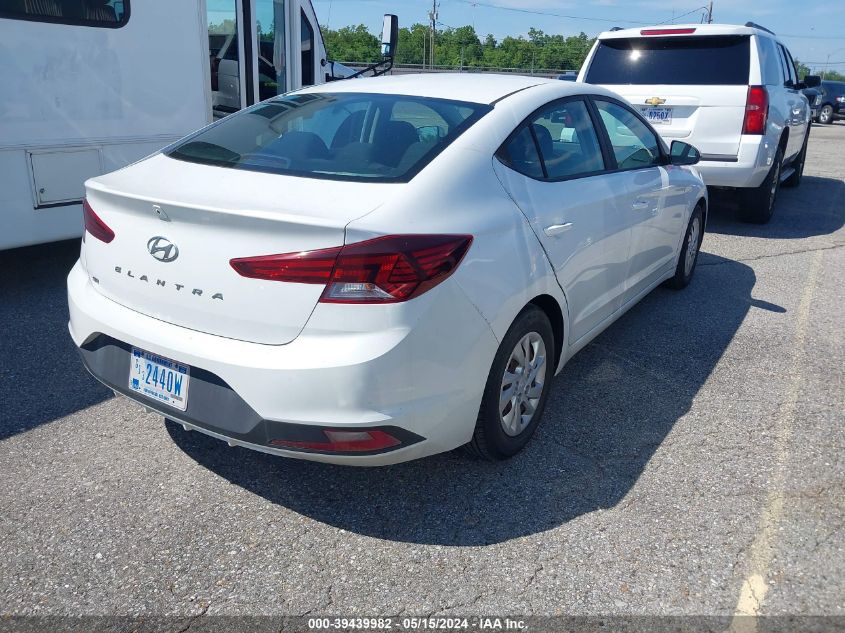 2019 HYUNDAI ELANTRA SE - 5NPD74LF4KH491120