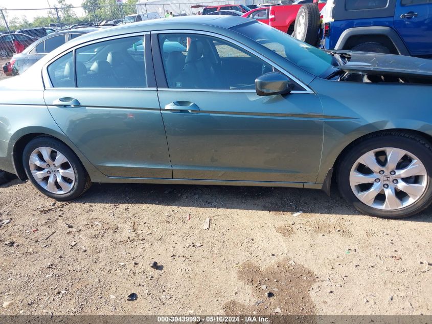 2009 Honda Accord Exl VIN: 1HGCP26889A021754 Lot: 39439993