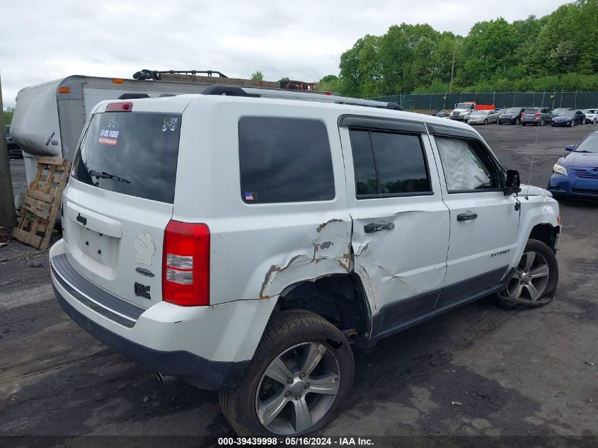 1C4NJRFB9HD109268 2017 Jeep Patriot High Altitude 4X4