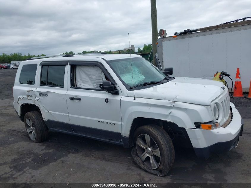 1C4NJRFB9HD109268 2017 Jeep Patriot High Altitude 4X4