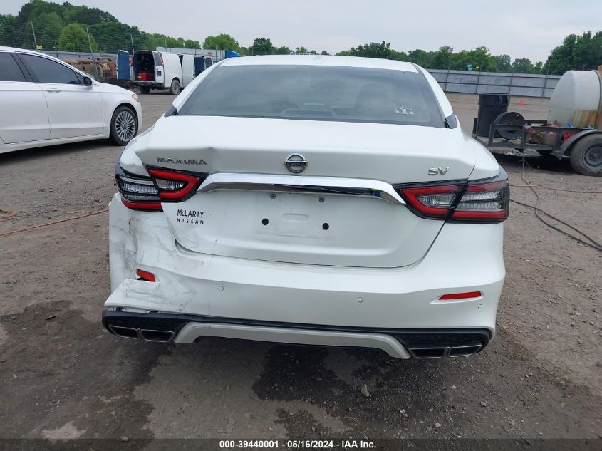 2020 Nissan Maxima Sv Xtronic Cvt VIN: 1N4AA6CV0LC370949 Lot: 39440001