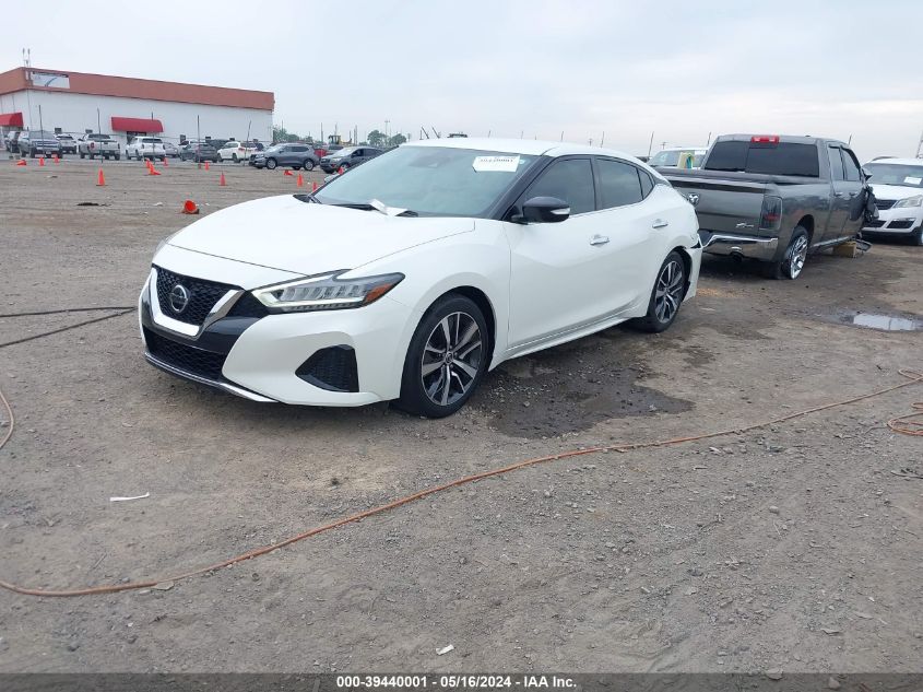 2020 Nissan Maxima Sv Xtronic Cvt VIN: 1N4AA6CV0LC370949 Lot: 39440001