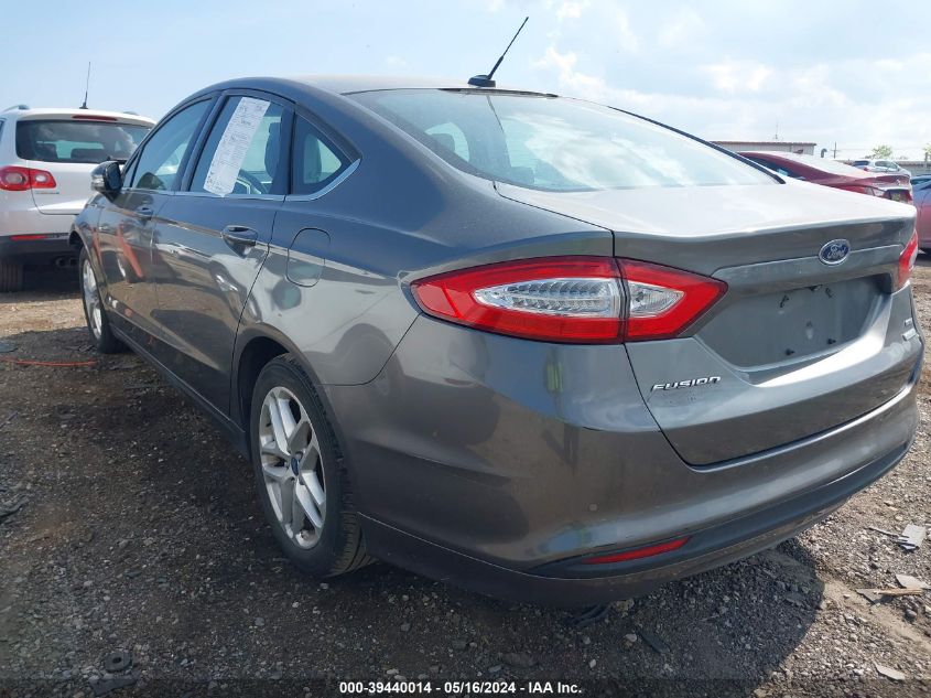 2014 Ford Fusion Se VIN: 3FA6P0HD0ER125753 Lot: 39440014