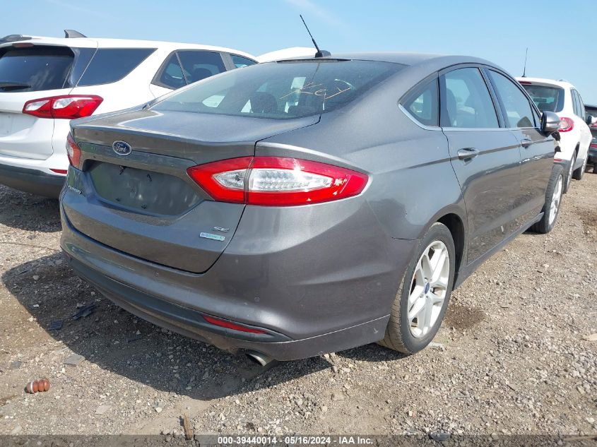 2014 Ford Fusion Se VIN: 3FA6P0HD0ER125753 Lot: 39440014