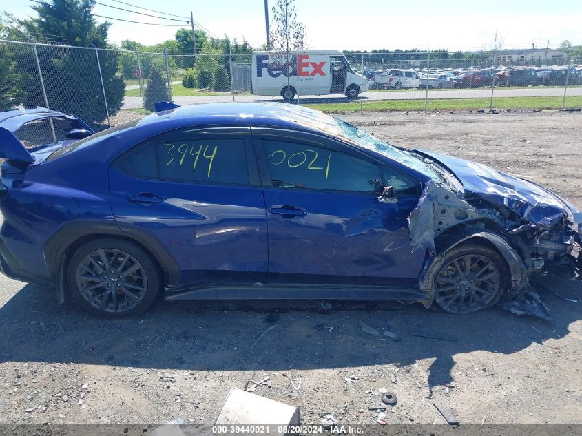 2023 Subaru Wrx Premium VIN: JF1VBAF64P9802385 Lot: 39440021