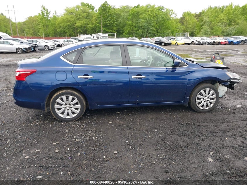 2016 Nissan Sentra S VIN: 3N1AB7AP3GY247261 Lot: 39440026